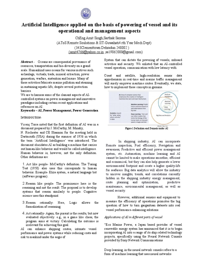 Paper 3 | PDF | Artificial Intelligence | Intelligence (AI) & Semantics