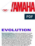 Yamaha Motors Training Report