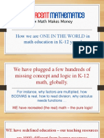 Cent Percent Mathematics - What We Do