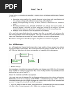 Packages in Java-1