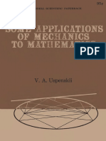 Uspenskii - Some Applications of Mechanics To Mathematics