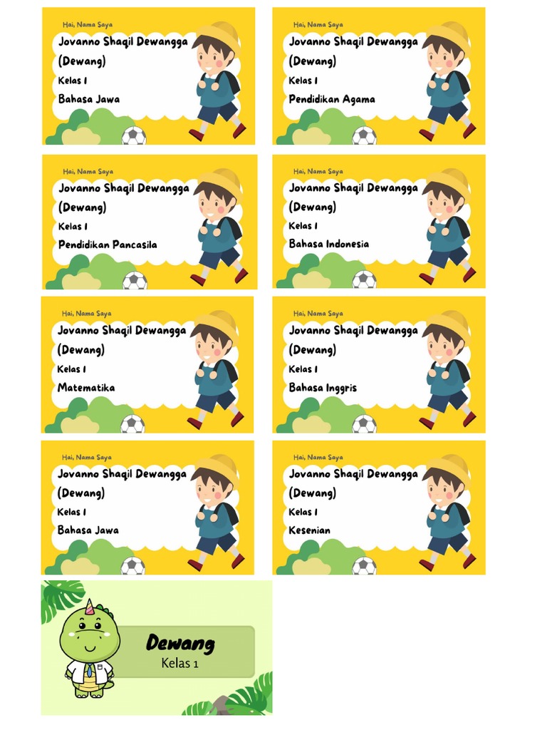 Contoh Label | PDF