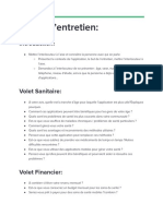 Guide D - Entretien