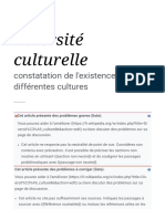 Diversité Culturelle