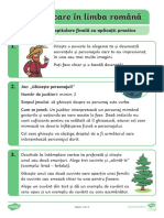 Clasa A II-a - CLR - Proiect de Recapitulare Finala Cu Aplicatii Practice