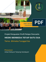 Modul Projek Bhinneka Tunggal Ika - Modul P5 Meski Berbeda Tetap Satu Jua - Fase D