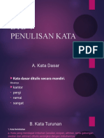 11 05 Eyd V Penulisan Kata