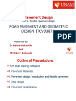 2 Pavement Design - Pavement Design Flexible - TCVD3871 - Estime
