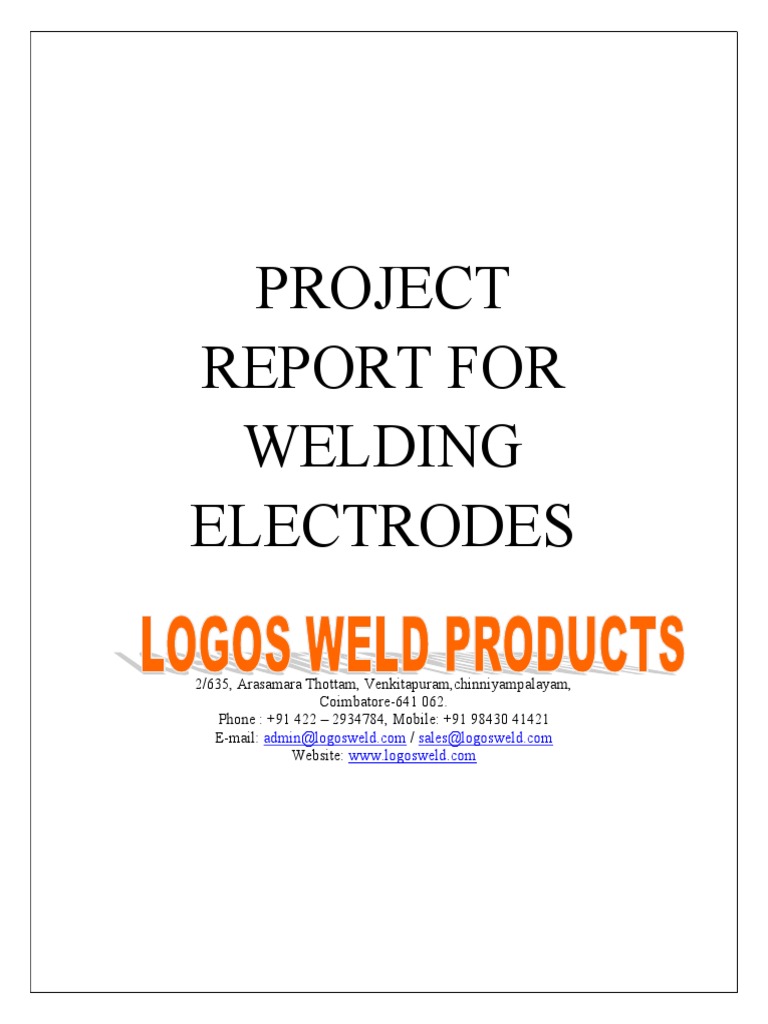 Welding Electrode Manufacturing Guide | PDF | Welding | Construction
