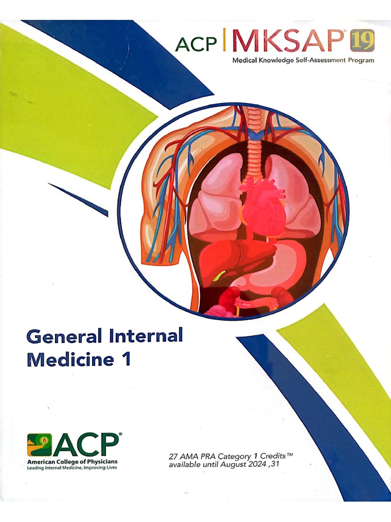 Mksap 19 General Internal Medicine 1 | PDF | Wellness