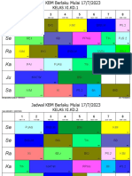 2023 - Jadwal Kelas XI 6H