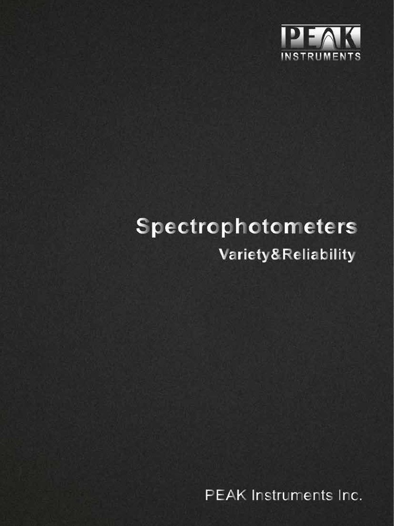 Spectrophotometer PDF