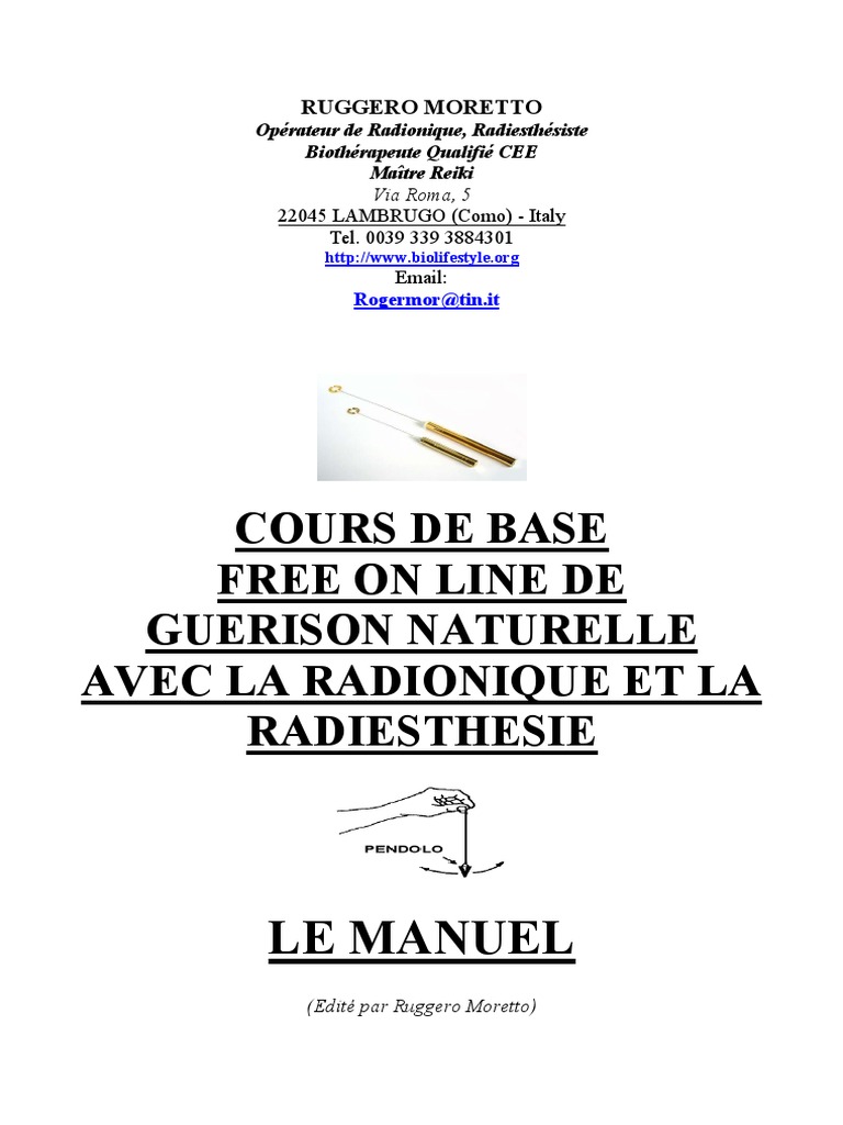 Livre Ancien - Gau & Charbonnel : Notions Générales Et Pratiques De Radiesthésie (1900-1960)