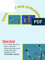 Face Bows and Articulators PDF