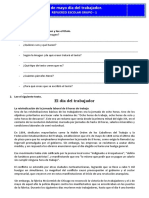 D4 A1 FICHA COM. 1 de Mayo Día Del Trabajador.