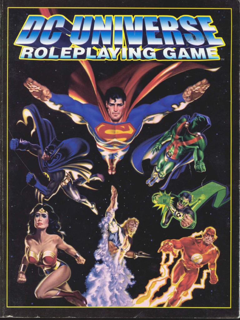 DC Universe Roleplaying Game Core Rules (v1) | PDF