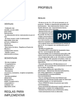 Reglas para Implementar Profibus