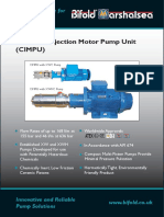 22 - Chemical Injection Motor Pump Unit (CIMPU) BFD52-2 November 11