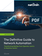 The Definitive Guide To Network Automation