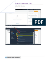 Create EC2 Instance in AWS