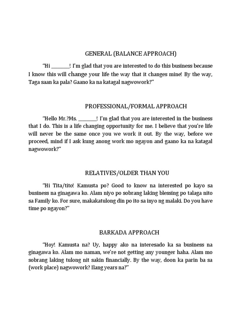 Marketing Manual Script | PDF | Business | Economies