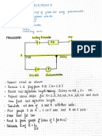 To Determine Emf of Dry Cell Using Potentiometer