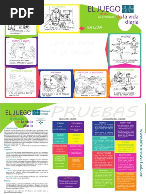 Actividades De La Vida Diaria Pdf