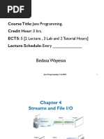 Chapter 4 Streams and File IO