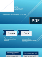 Bentuk Data Statistik - Fachri