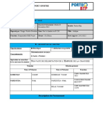 Porteo BTP - Hse - Rapport Incident 20 Dec 22 - Rev01