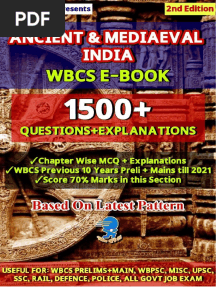 Ancient and Medieval India 1000+ MCQ Ebook 2nd Edition