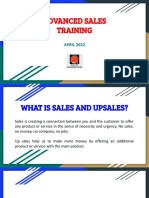 Advanced Sales Training (Updated)