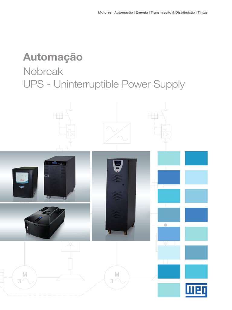 WEG Ups Uninterruptible Power Supply 50030514 Catalogo Portugues BR 1