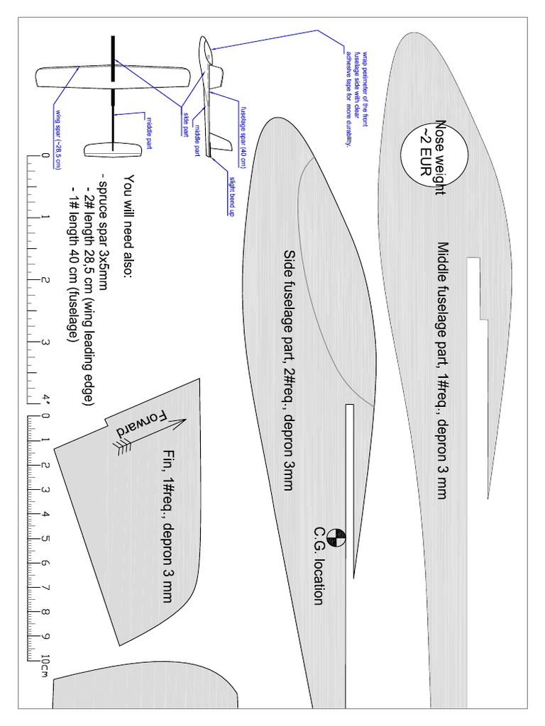 Depron FF Chuck Glider | PDF