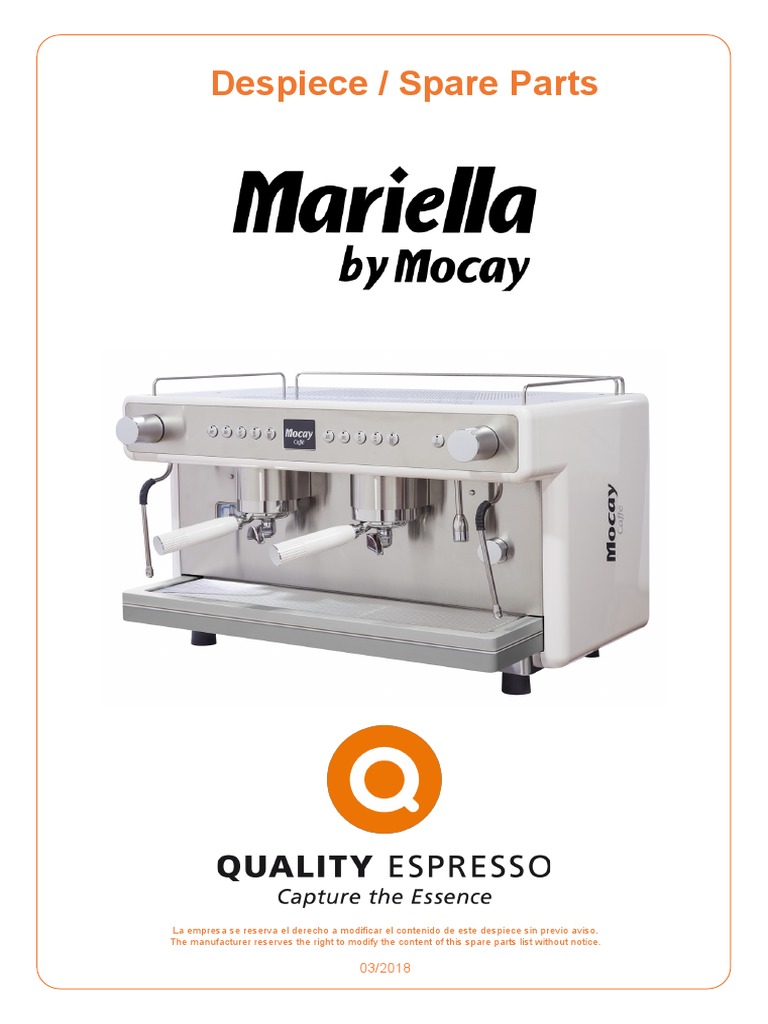 Despiece Mocay 2018 03 Mqp0921hc31 | PDF | Bienes manufacturados ...