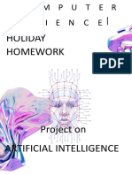 Project On Artificialintelligence and It's Applications