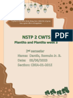 Plantito & Plantita Week 3 NSTP
