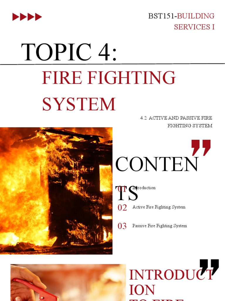 Active and Passive Fire Protection Systems | PDF | Fire Sprinkler ...