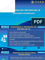 PROGRAMA DEL DIPLOMA DEL IB - Nociones Generales - Estudiantes