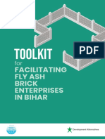 Toolkit For Facilitating Fly Ash Brick Enterprises in Bihar (English)