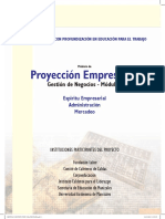 MODULO I Proyección Empresarial