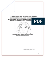 La Prevención Del Abuso Sexual Infantil