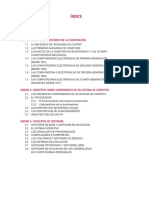 Índice: I Parte La Computación Unidad 1: Desarrollo Histórico de La Computación