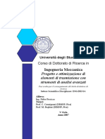 Ingegneria Meccanica: Corso Di Dottorato Di Ricerca in