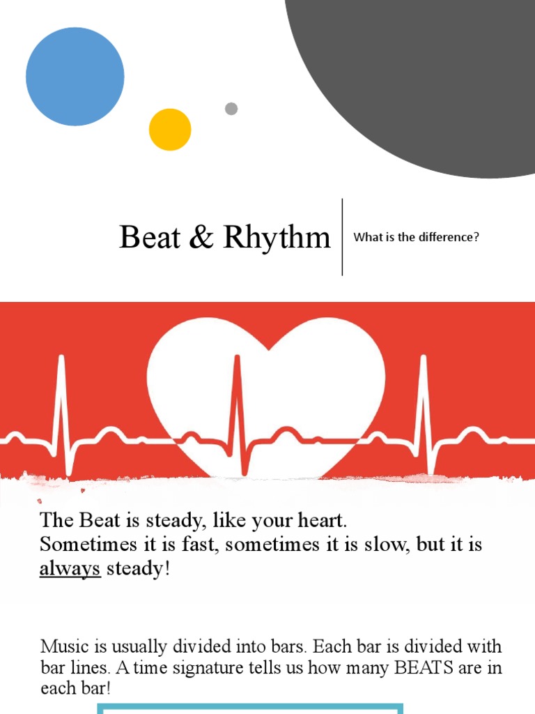 Beat & Rhythm What Is The Difference? PDF