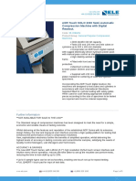 ADR Touch SOLO 2000 Semi-Automatic Compression Machine With Digital Readout.