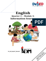 English 7 - Q2 - Mod3 - Informationsources - v5