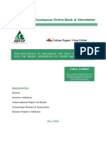 Eco-Efficiency in Managing The Pulp Fiber Losses and The Broke Generated in Paper Manufacturing