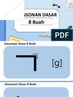 Hangeul 8 Buah Konsonan Dasar (수정) 