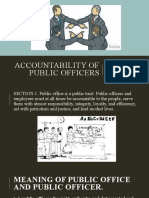 Accountability of Public Officers